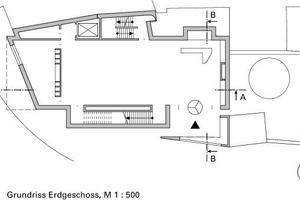  Grundriss Erdgeschoss, M 1 : 500 