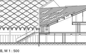  Schnitt BB, M 1 : 500 