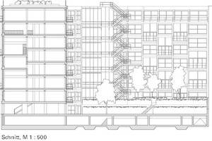  Schnitt AA, M 1 : 500 