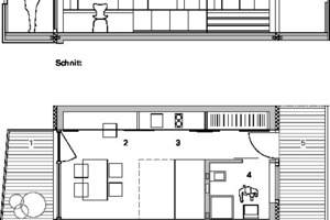  Detail Appartement, M 1 : 125 