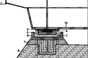  Detailschnitt Auflager, M 1 : 12,5 