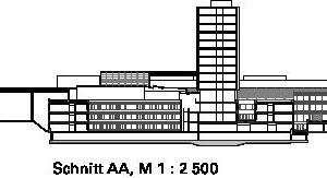  Schnitt AA, M 1 : 2 500 