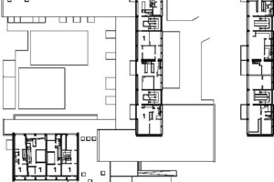  Grundriss 1.+ 2. Obergeschoss, M 1 : 750 