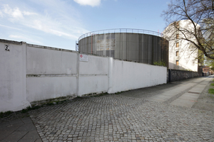  Nordansicht des Geländes mit dem zukünftigen Werkbundhaus 