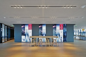  Die Skylounge im Hochhaus ist für externe Veranstaltungen verfügbar 
