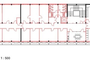  Grundriss 2. Obergeschoss Ebene, M 1 : 500 