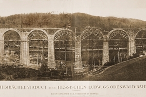  Bau des Himbächel-Viadukts 1880-1881 