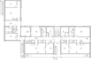  Grundriss 1. Obergeschoss M 1 : 400, Kita Niddaforscher 