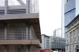  In der Nähe des Commerzbank-Towers wird das ehemalige Areal der Deutschen Bank frei für einen Neubau 