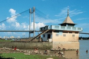  Second Hooghly Bridge in Kalkutta: Man kann nichts mehr weglassen und braucht nichts hinzuzufügen  