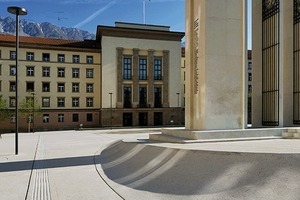  Dank der Umgestaltung des Platzes sind die verschiedenen Denkmäler nun im Stadtgefüge miteinander verbunden 