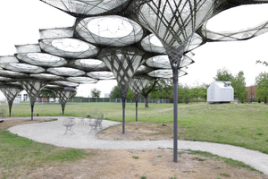  Elytra Filament Pavilion auf dem Vitra Campus 2017 