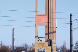  Bereits im Januar 2011 errichtet: Musterfassade für das neue Schloss in Potsdam 