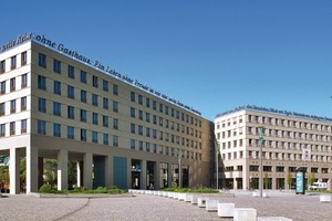  Bei dem Bau des Motel One in Dresden wurden die Fenster mit einem Vorwandmontagesystem eingesetzt 