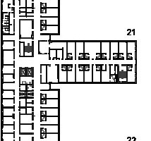  Grundriss 4. Obergeschoss, M 1 : 1 750 