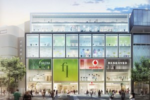  Der Entwurf von KSP Jürgen Engel wird ab 2018 das Einkaufszentrum Zeilgalerie ersetzen 
