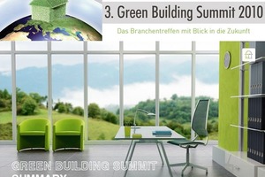  3. IIR Jahrestagung „Green Building Summit“ 2010 