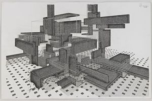  Zeichnung 10 – Oberflächen sind Räume, Josef Saller, 2010 