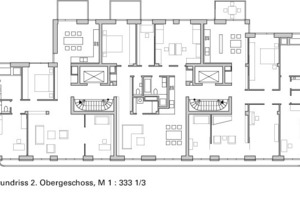  Grundriss 2. OG, M 1 : 333 1/3 