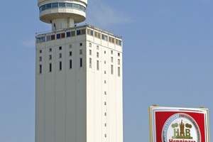  Der Henninger Turm in Frankfurt-Sachsenhausen 