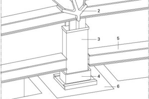  Ansicht Fußpunkt, M 1 : 5 