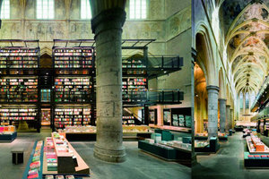  Händler im Tempel: Blick in die Buchhandlung „Selexyz Dominicanen“ in Maastricht 