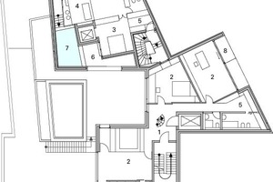  Grundriss 3. Obergeschoss, M 1 : 333 1/3 