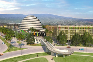  Convention Center und Hotel, IT-Office Park, Kigali, Ruanda, 2008
 