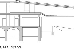  Schnitt AA, M 1 : 333 1/3 