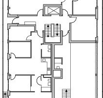  1. Obergeschoss, M 1 : 500 