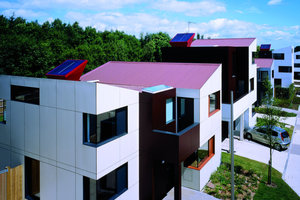  Die Größe der Häuser variiert zwischen zwei bis fünf Schlafzimmern. Insgesamt elf Häusertypen erlaubt der Entwurf von RSHP bei einer Nutzfläche zwischen 61 und 136 m² 