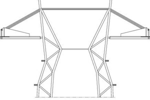  Schnitt Konstruktion, M 1 : 250 