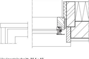  Horizontalschnitt, M 1 : 10 