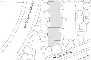  Lageplan, M 1 : 1 500 