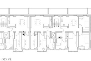  Grundriss 4. OG,  M 1 : 333 1/3 