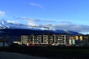  "New Towns", gebaut nach dem Erdbeben in L’Aquila, Italien 
