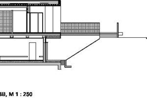  Schnitt BB, M 1 : 250 