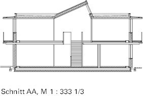  Schnitt AA, M 1 : 333 1/3 