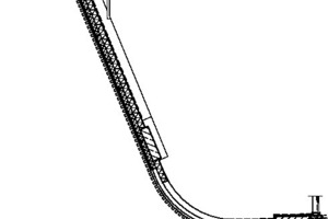  Horizontaler Fassadenschnitt, M 1 : 100 