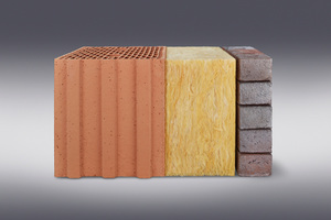  Wienerberger Terca Eco-Brick, zweischaliges Mauerwerk 