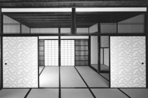  Katsura: Zentraler Raum des Hauptgebäudes 1981/82 