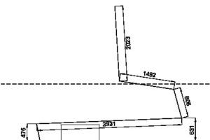  Schnitt 1, M 1 : 75 