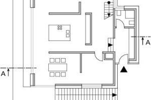  Legende Grundriss 1    Garderobe 2    WC / Dusche3    Zimmer4    Essen5    Kochen 6    Wohnen 7    Lesen8    Dampfbad9    Hauswirtschaft / Technik 