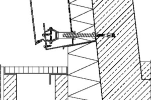  Fassadendetail, M 1 : 7,5 