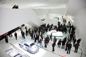  Volles Haus: Das Brillux Architektenforum im Stuttgarter Porschemuseum war ein voller Erfolg 
