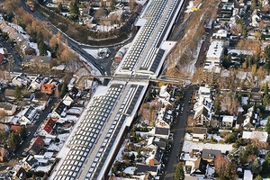  Luftbild: Lärmschutzeinhausung Köln-Lövenich 