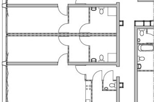  Grundriss (Ausschnitt), M 1 : 250 